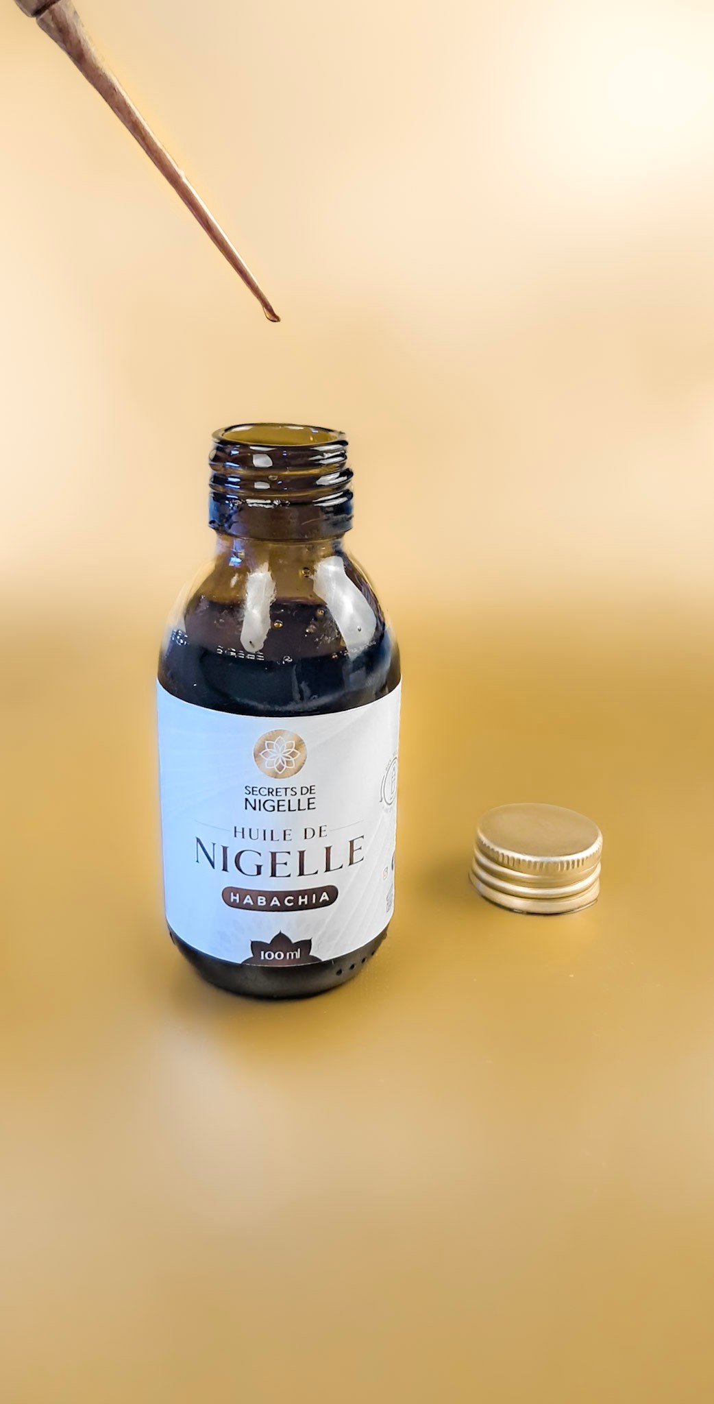 Huile de Nigelle Habachia d'Éthiopie – Non filtrée, Pressée à froid – Image 4